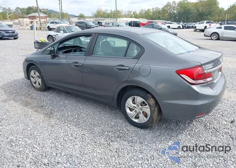 2013 Honda Civic Lx из США, поврежденный, VIN 2HGFB2F55DH559436